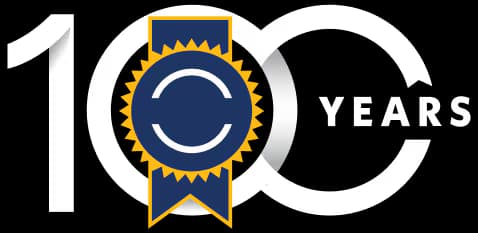 Kelley Blue Book 100 years logo